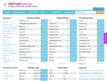 Tablet Screenshot of domainswap.com